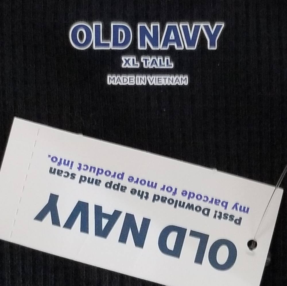 🆕 OLD NAVY Thermal Long Sleeve / XL TALL - Picture 5 of 7